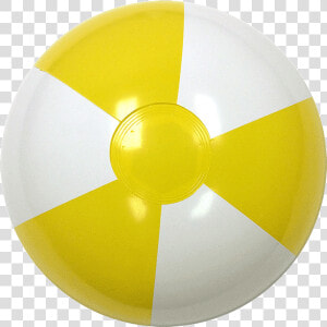 Pics Of Beach Balls   Yellow And White Beach Ball  HD Png Download