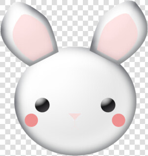 Bunny Clipart By Worddraw Plu   Bunny Cartoon Face Png  Transparent Png