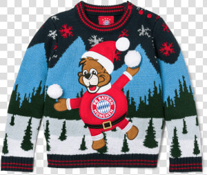 Childrens Christmas Sweater   Bayern München Christmas Jumper  HD Png Download