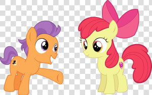 Apple Bloom  Artist   Mlp Cmc Apple Bloom  HD Png Download