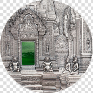 Palau   2019   50 Dollars   Tiffany Art Khmer Empire   Tiffany Art Palau Khmer  HD Png Download