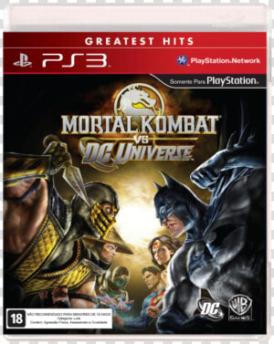 Playstation Mortal Kombat Vs Dc Universe Ps3  HD Png Download