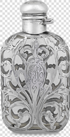 Sterling Silver Perfume Bottle  HD Png Download