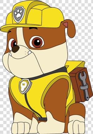 Transparent Patrulha Canina Png   Paw Patrol Rubble Vector  Png Download