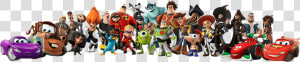 Assorted Disney Characters Together Clipart   Disney Infinity 1 All Characters  HD Png Download