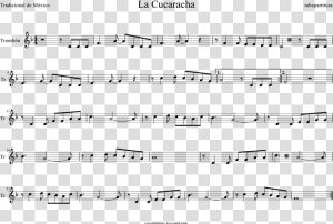 Tubescore Cockroach Song Sheet Music For Trombone Mexican   Cielito Lindo Partitura Violin  HD Png Download