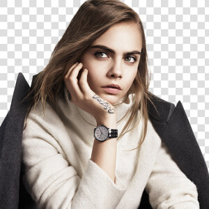 Cara Delevingne  Model  And Cara Image   Cara Delevingne Dkny Watch  HD Png Download