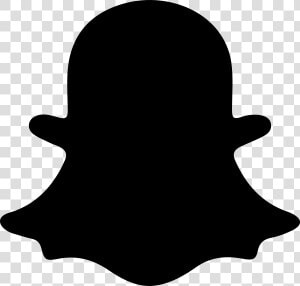 Black Snapchat Logo Picture   Snapchat Logo Black Png  Transparent Png