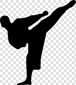 Kickboxing Kick Karate Free Picture   Martial Arts Clip Art  HD Png Download