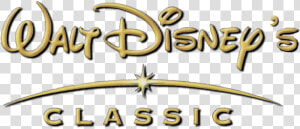 Walt Disney Png   Walt Disney Classics Logo  Transparent Png