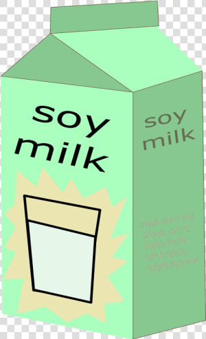 Milk Clipart Png   Transparent Soy Milk Carton  Png Download