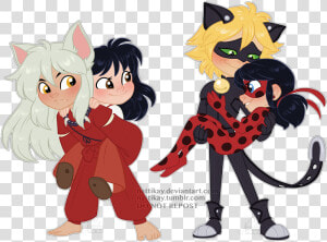 Miraculous Inuyasha Crossover  HD Png Download