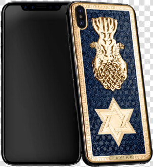 Caviar Iphone X Credo Menorah   Iphone X Caviar  HD Png Download