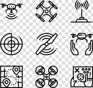 Drones   Design Vector Icon  HD Png Download