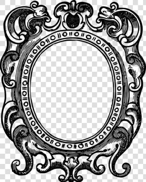 Border  Frame  Ornate   Ornate Picture Frame Vector  HD Png Download