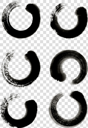 Chinese Style Vintage Ink Border Elements Retro Png   Circle  Transparent Png