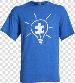 Autism Speaks Adult Light It Up Blue T shirt Light   Light It Up Blue 2011  HD Png Download