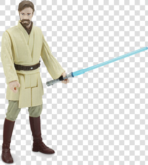 3 75 Obi Wan Star Wars Galaxy Of Adventures Figures  HD Png Download