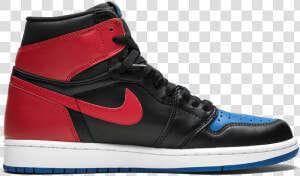 Air Jordan 1 Top 3 555088 026 2016 Release Date   Air Jordan 1 Fragment Bred  HD Png Download