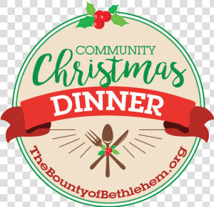 Free Community Christmas Dinner  HD Png Download