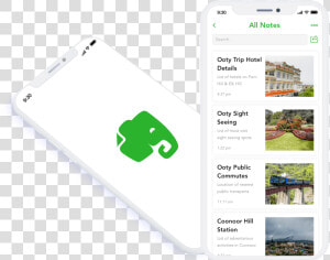 Evernote   Smartphone  HD Png Download