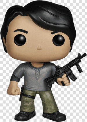 Walking Dead Prison Glenn Pop Figure  HD Png Download