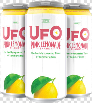 Ufo Pink Lemonade Shandy 16oz Can 4 pack  Pdf   Juicebox  HD Png Download