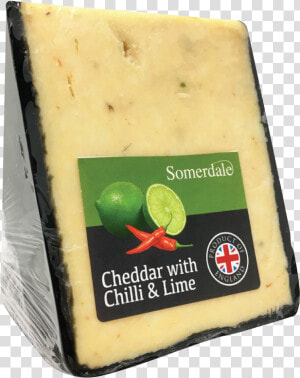 Somerdale Cheddar With Chilli And Lime   Parmigiano reggiano  HD Png Download