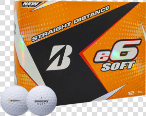 Bridgestone E6 Soft Golf Balls   Bridgestone E6 Soft Review  HD Png Download