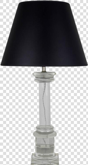 French Lucite Table Lamp 3253   Lampshade  HD Png Download