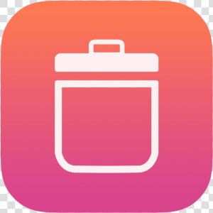 Trash Empty Icon   Recycle Bin Ios Icon  HD Png Download