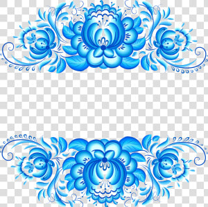 Medallion Vector Floral   Blue Floral Background Vector Png  Transparent Png