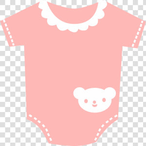 Minus Say Hello Bebe   Pink Baby Onesie Clipart  HD Png Download