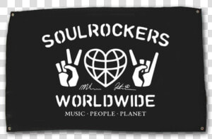 Soul Rocker Wall Flag   Michael Franti Logo  HD Png Download