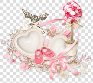 El Clúster  Corazón  Cupido  Angel  Rose  Blanco   Clipart Cupid Angel  HD Png Download