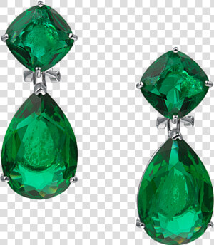 Angelina Omega Clip Green Earrings   Green Earrings Png  Transparent Png