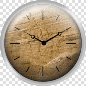 Sandstone   Wall Clock  HD Png Download