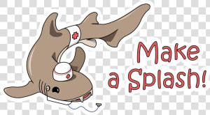 Nurse Shark Cartoon Nurse  HD Png Download