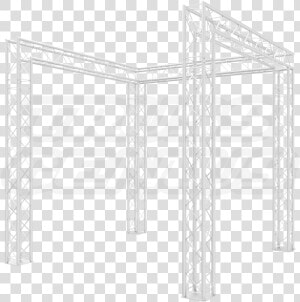 8 foot Truss Trade Show Booth With Open Front   Plate Girder Bridge  HD Png Download