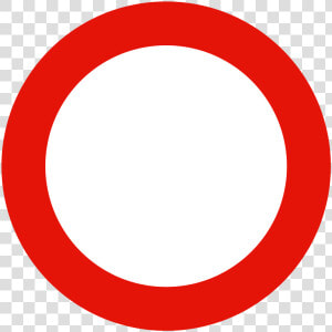 Sign  No Vehicles  Prohibited  Symbol  Forbidden  Cars   Traffic Sign Red Circle  HD Png Download