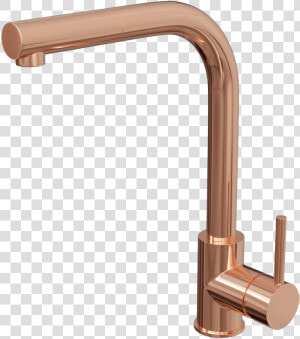 Rose Gold Single Lever Mono Kitchen Sink Mixer Title   Modern Kitchen Rose Gold  HD Png Download