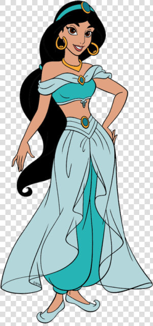 Jasmine Clip Art Disney   Disney Princess Jasmine Drawing  HD Png Download