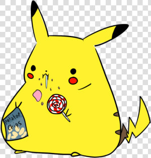 Pikachu  Fat  And Pokemon Image   Fat Pikachu Png  Transparent Png