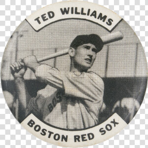 Ted Williams Boston Red Sox Sports Button Museum   Ted Williams Boston Red Sox Button  HD Png Download