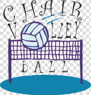 Chair Volleyball Tournament   Chair Indoor Volleyball For Seniors  HD Png Download