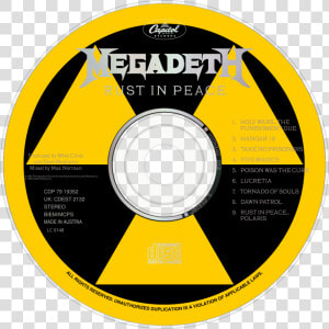 Image Id     Megadeth  HD Png Download