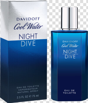 Cool Water Davidoff Night Dive  HD Png Download