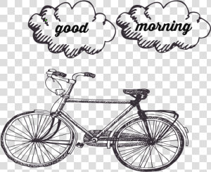 Good Morning Png Image   Good Morning Road Biker  Transparent Png