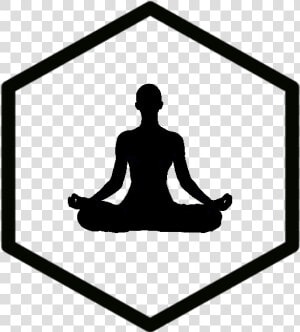 Odhiana Chakra Herbal Teas And Meditation Programs   Meditation Silhouette Png  Transparent Png