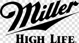 Miller Logo Png Transparent   Miller High Life  Png Download